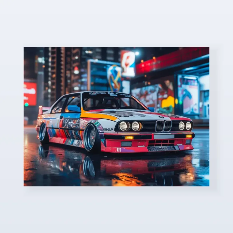 Tableau BMW art car