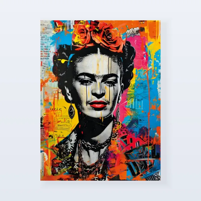 Tableau décoration Frida Kahlo