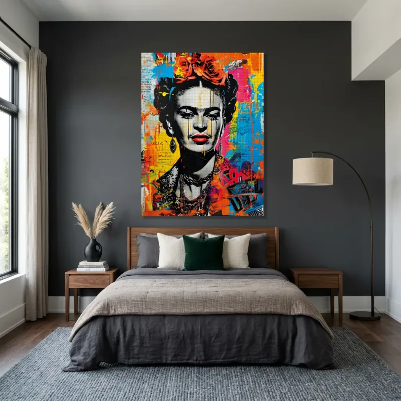 Tableau décoration Frida Kahlo – Toile sur châssis