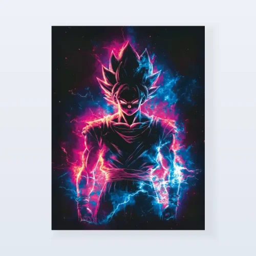 Tableau Dragon Ball Z Goku suprême Tableau Dragon Ball Z Goku suprême