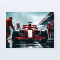Tableau formule 1 Ferrari stand Tableau formule 1 Ferrari stand