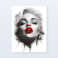 Tableau Marilyn Monroe chic glamour Tableau Marilyn Monroe chic glamour