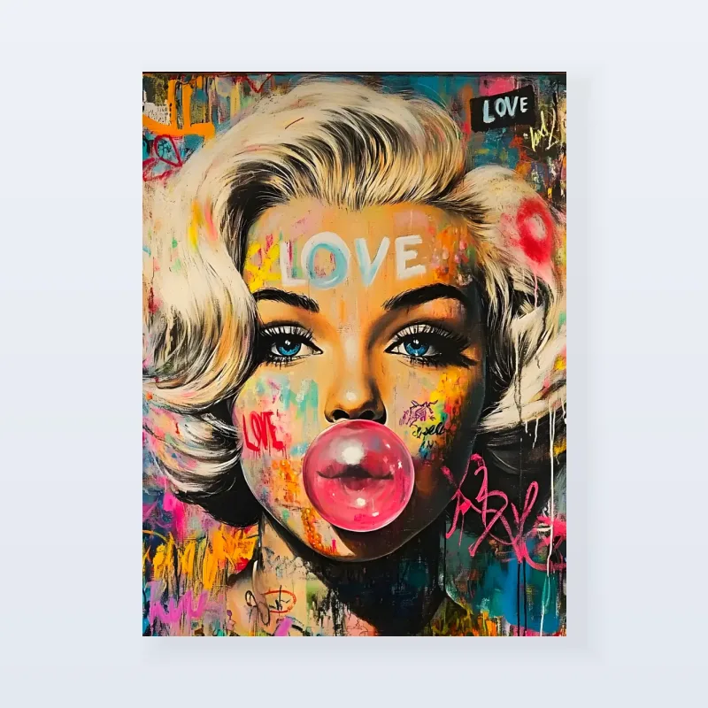 Tableau Marilyn Monroe love
