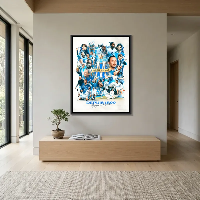 Tableau OM histoire glorieuse – Cadre Flottant