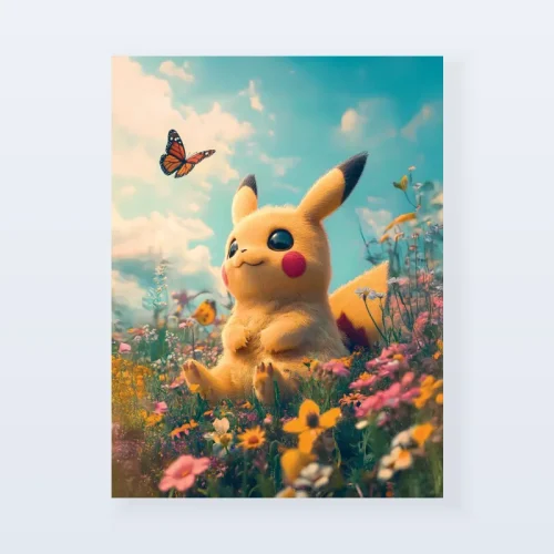 Tableau Pikachu 3D