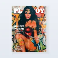 Tableau Playboy Wonder Woman Tableau Playboy Wonder Woman