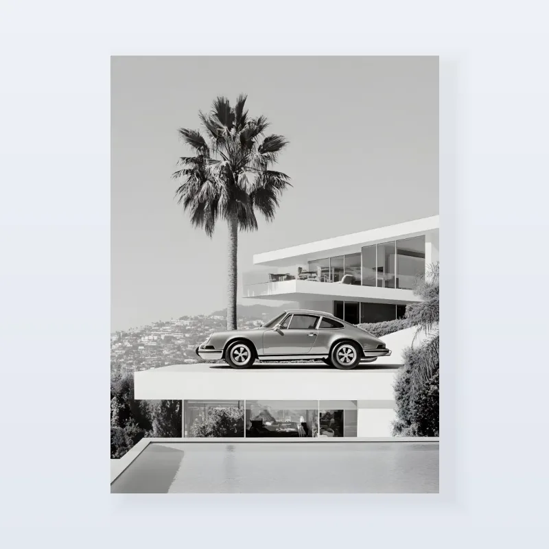 Tableau Porsche 911 Carrera vintage