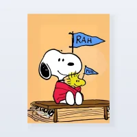 Tableau Snoopy cheerleader Tableau Snoopy cheerleader