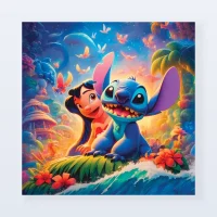 Tableau Stitch jungle Tableau Stitch jungle