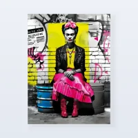 Tableau urbain Frida Kahlo Tableau urbain Frida Kahlo