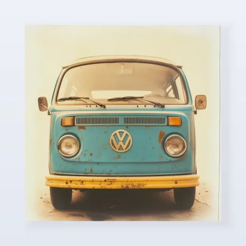 Tableau Volkswagen Combi vintage Tableau Volkswagen Combi vintage