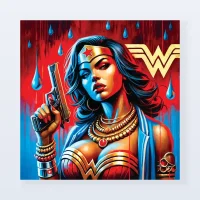 Tableau Wonder Woman chic