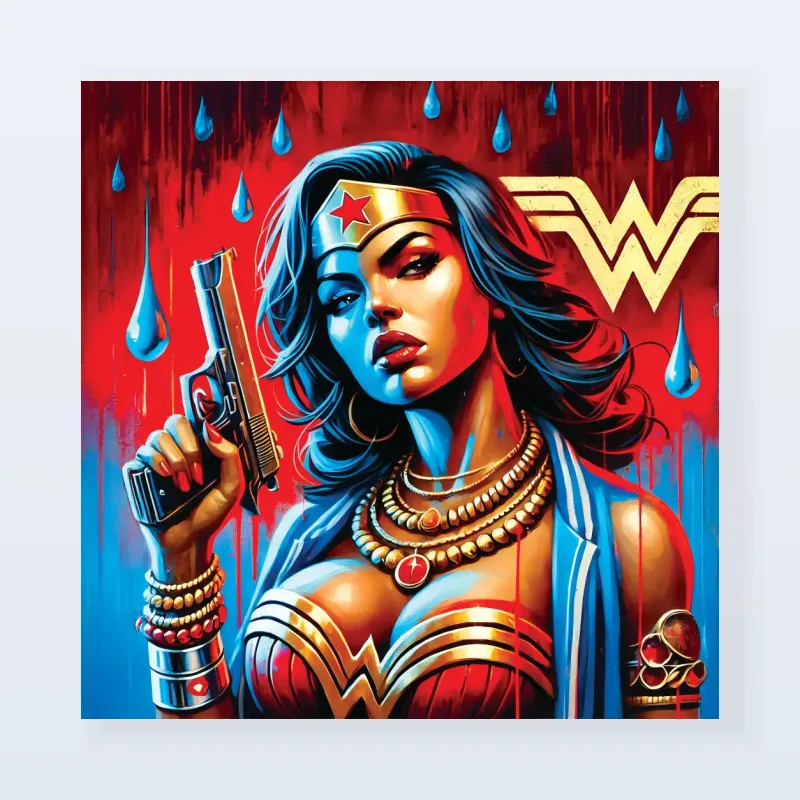 Tableau Wonder Woman chic