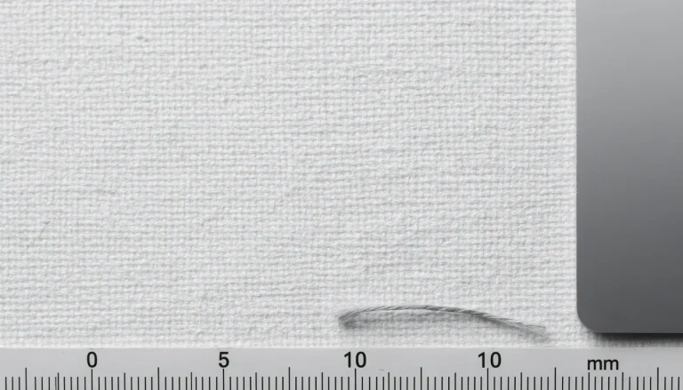 Close-up of canvas texture showing weave detail